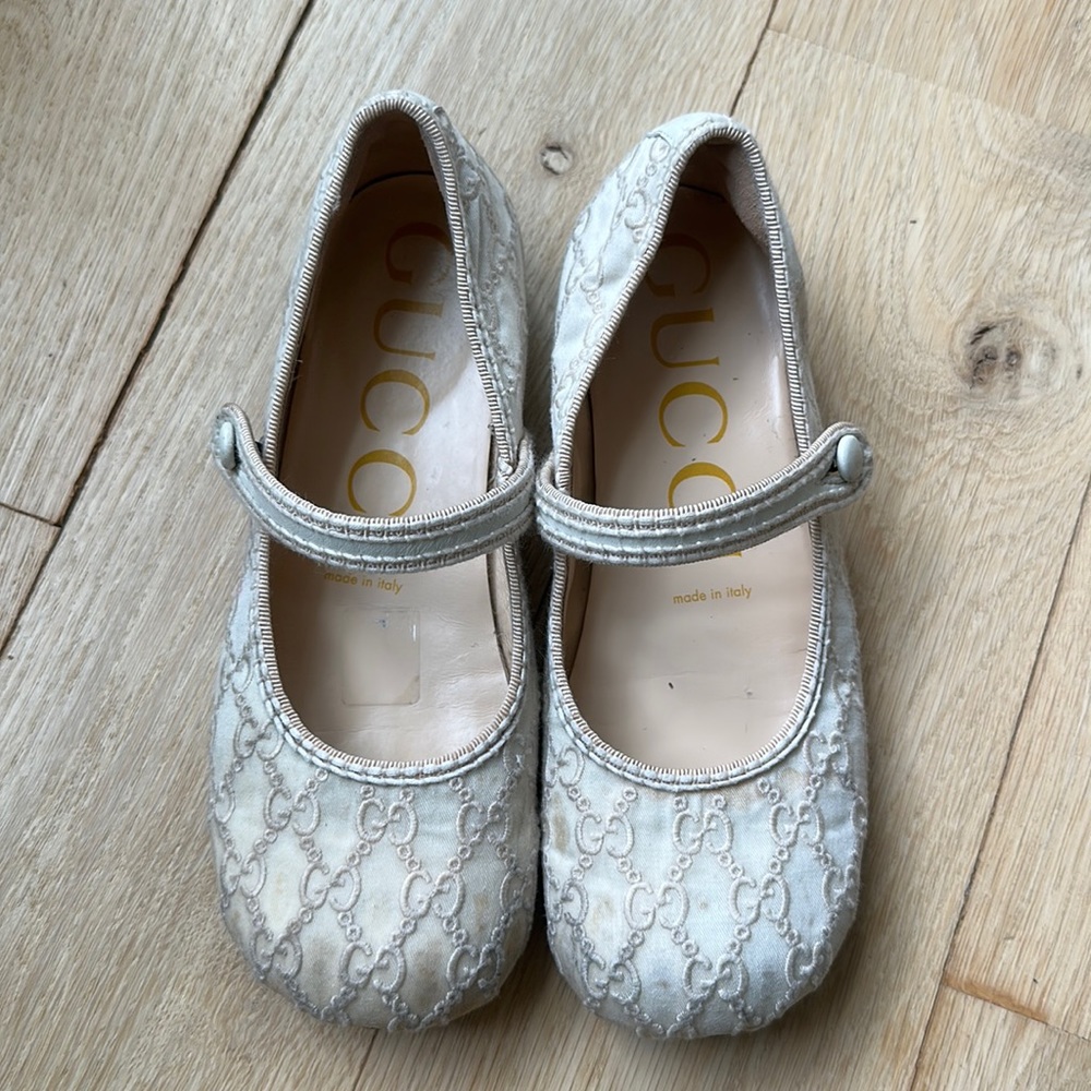 Girls Gucci flats